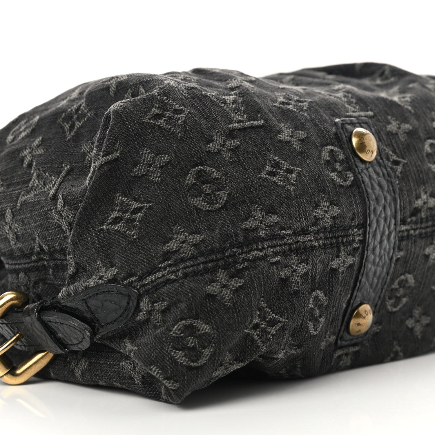 Louis Vuitton Denim Neo Cabby MM Black 9 of 13