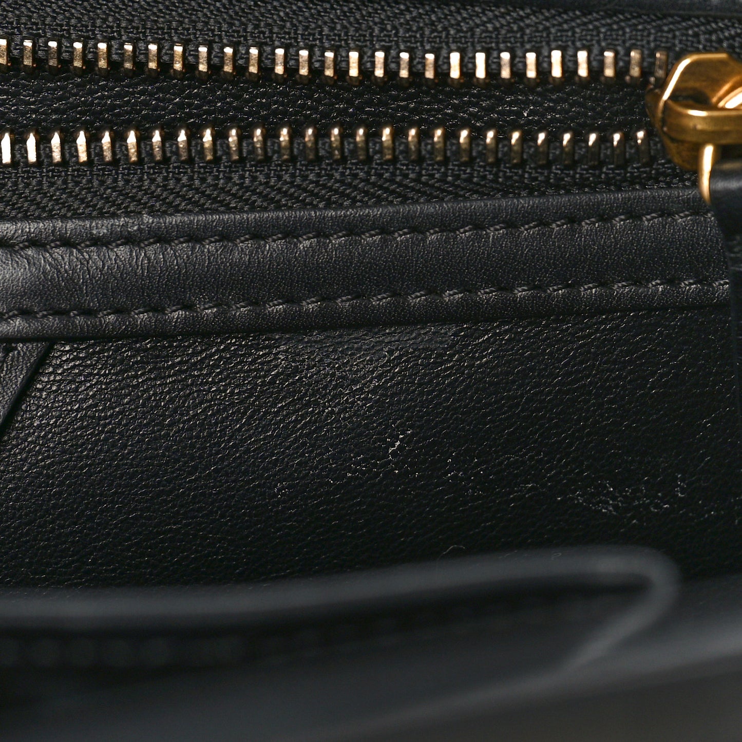 Elephant Calfskin Mini Tri-Color Luggage Beige