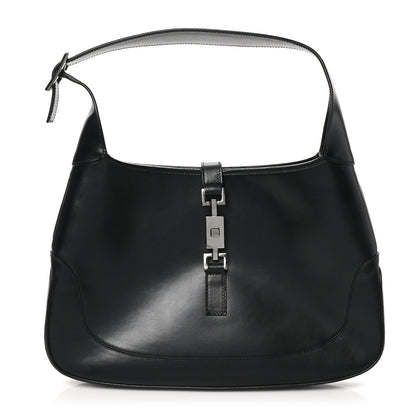 Gucci Calfskin Small Jackie O Hobo Black 1 of 10