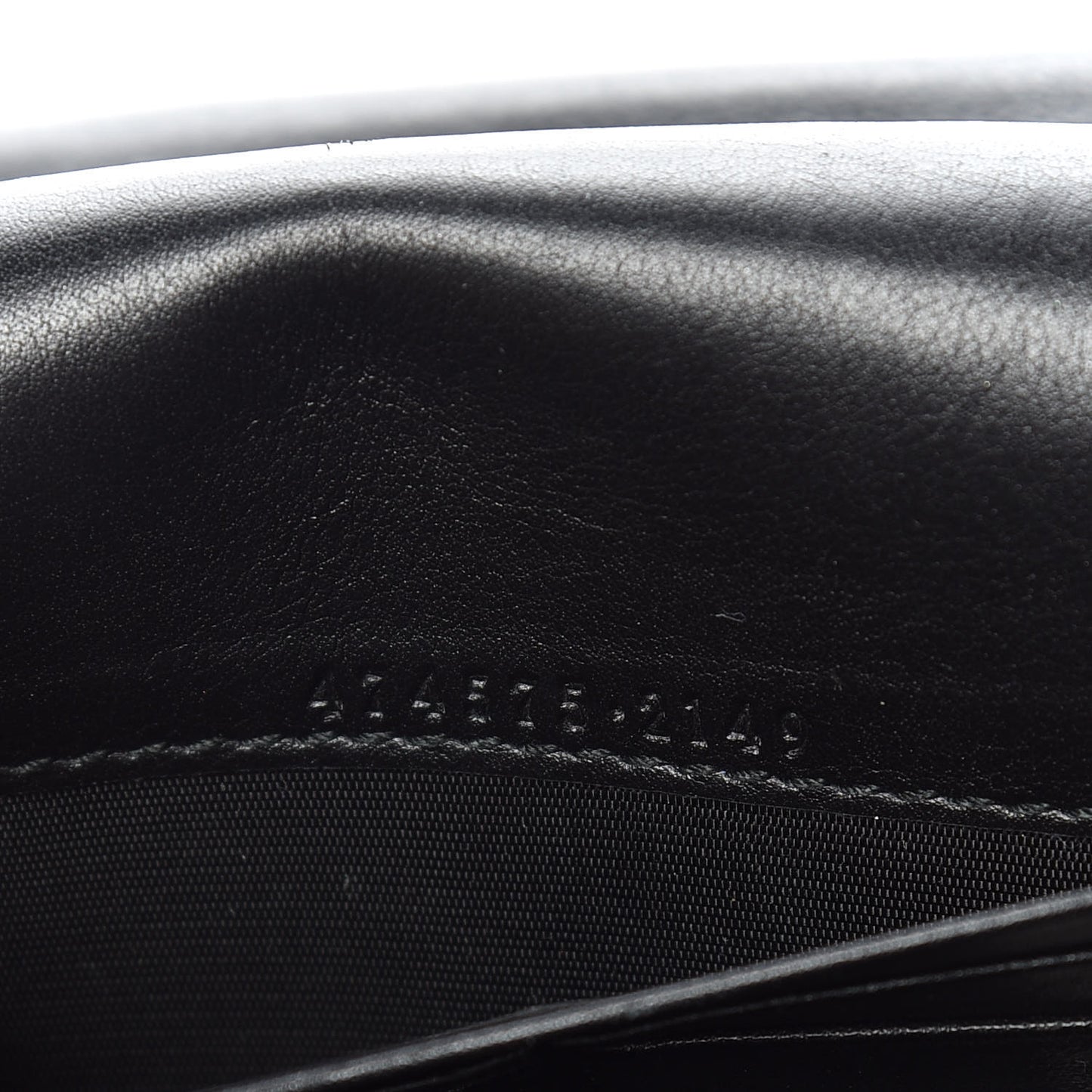 Calfskin Matelasse GG Marmont Chain Wallet Black