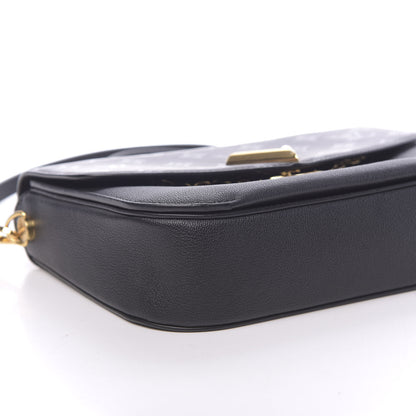 Louis Vuitton Calfskin Monogram Very Messenger Black 8 of 10