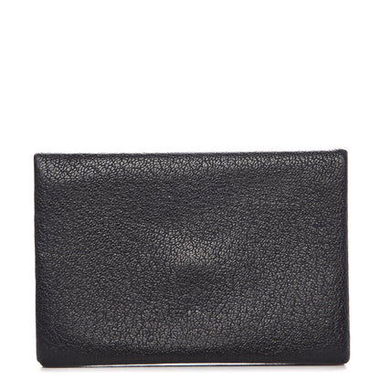 Hermes Chevre Mysore Calvi Card Case Black 1 of 6