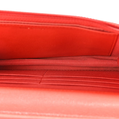 Chanel Caviar Quilted Wallet on Chain WOC Red 5 of 11