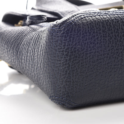 3.1 Phillip Lim 3.1 Textured Calfskin Mini Pashli Satchel Ink 7 of 10