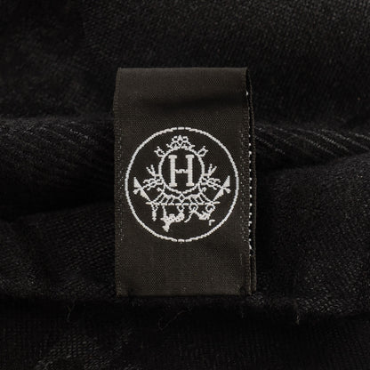 Hermes Cashmere Silk New Libris Stole Black 3 of 4