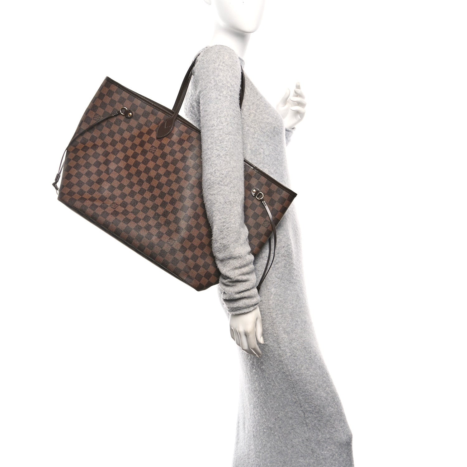 Louis Vuitton Damier Ebene Neverfull GM 2 of 11