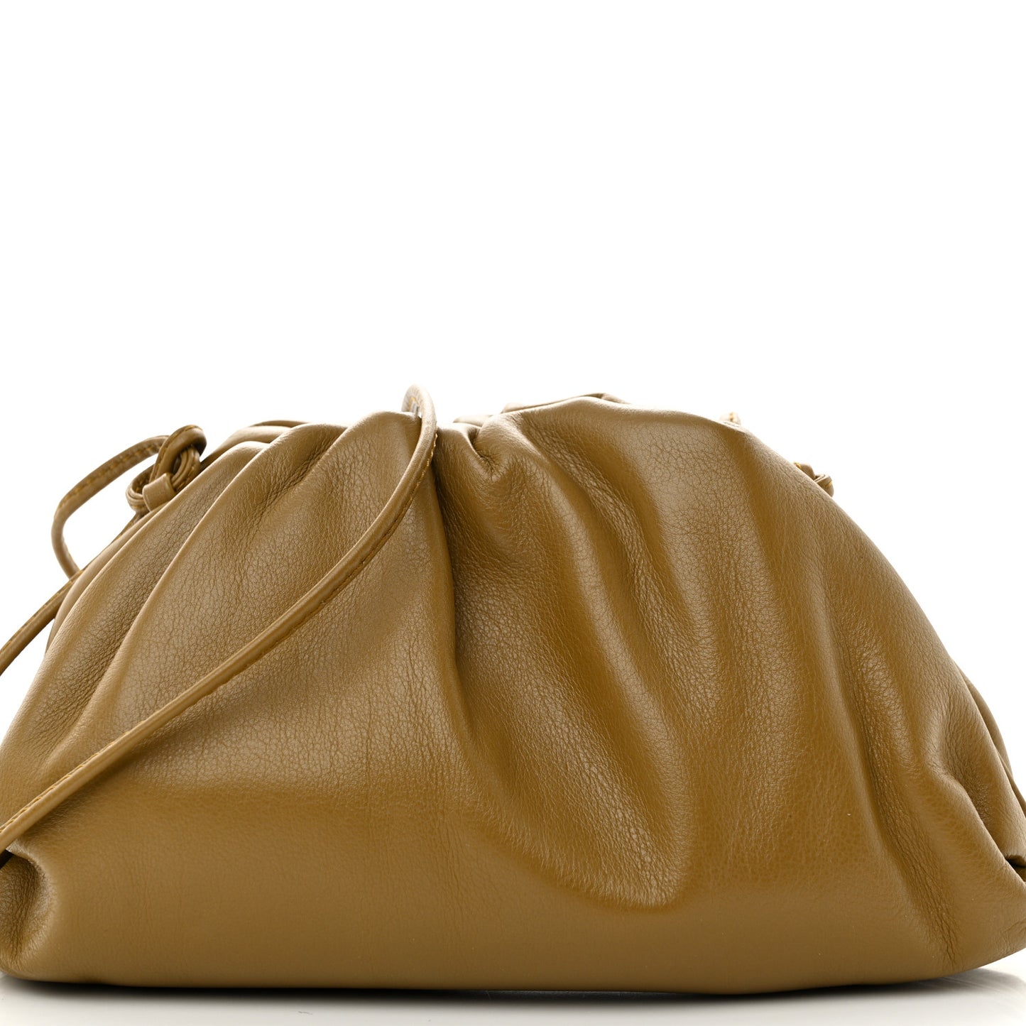 Butter Calfskin The Mini Pouch Moutarde