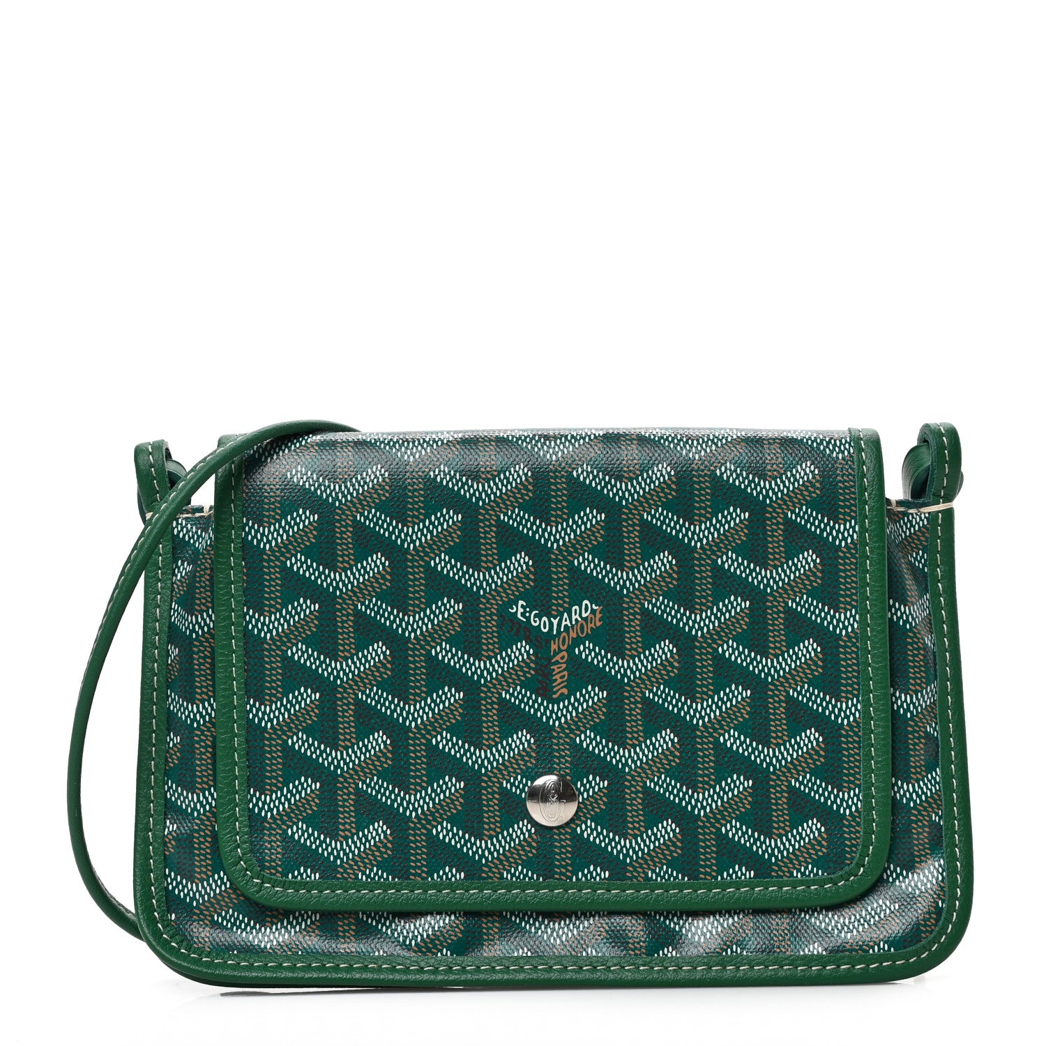 Goyard Goyardine Plumet Wallet Clutch Green 1 of 8