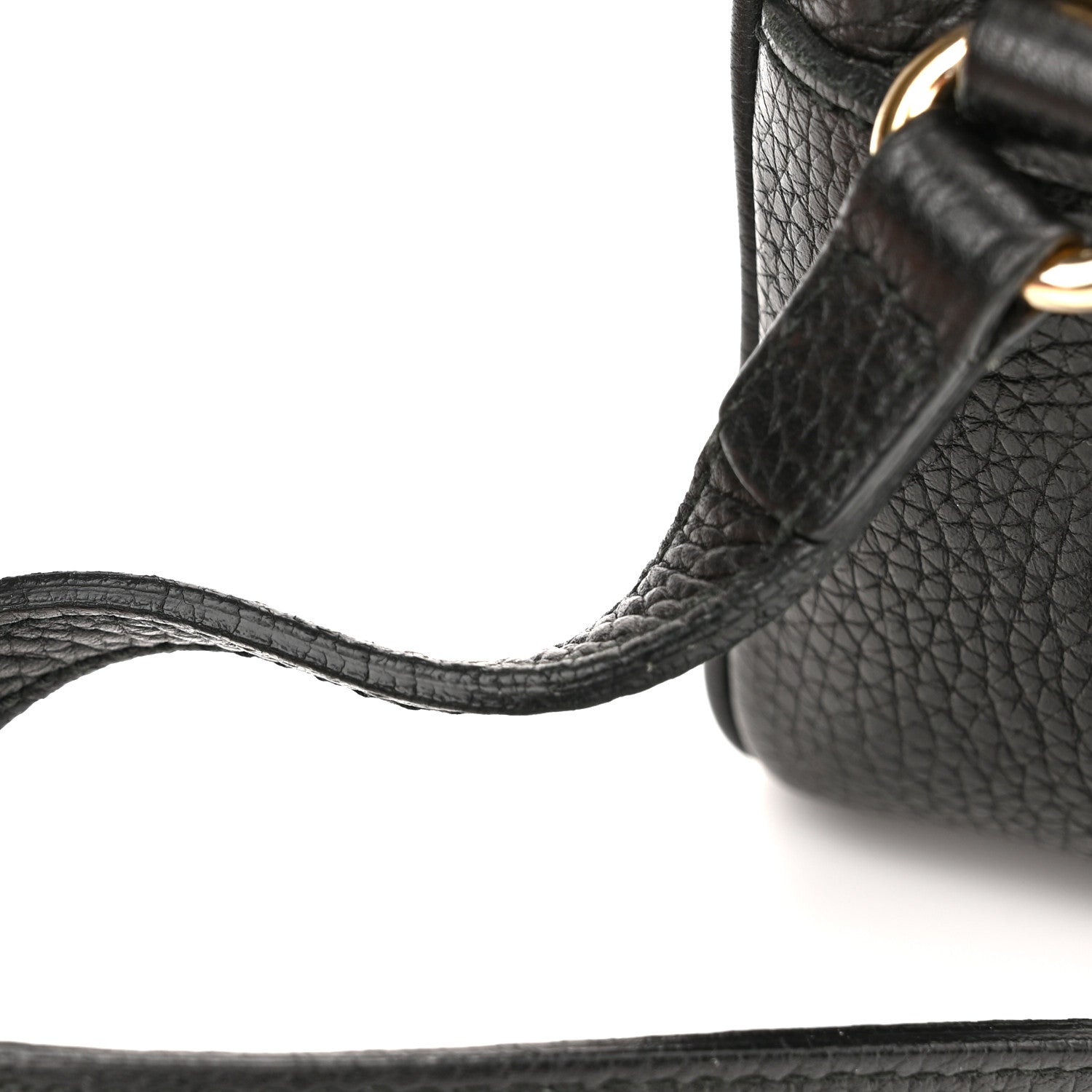 Gucci Pebbled Calfskin Small Soho Disco Bag Black 12 of 13