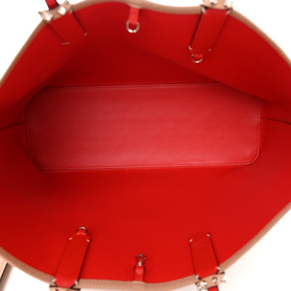 Christian Louboutin Calfskin Spikes East West Cabata Tote Nude 6 of 12