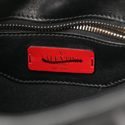 Valentino Garavani Nappa Monochrome Medium Candystud Top Handle Bag Black 6 of 17