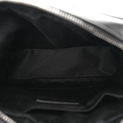 Saint Laurent Calfskin Matelasse Monogram Lou Camera Bag Black 4 of 12