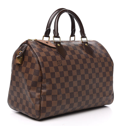 Louis Vuitton Damier Ebene Speedy 30 2 of 13