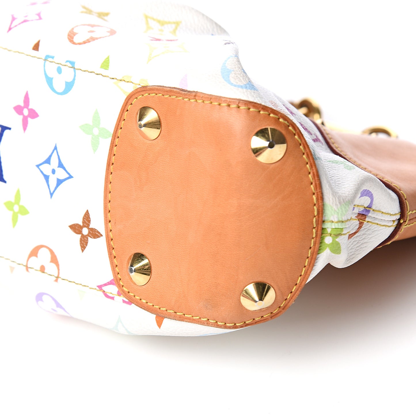 Monogram Multicolor Judy PM White