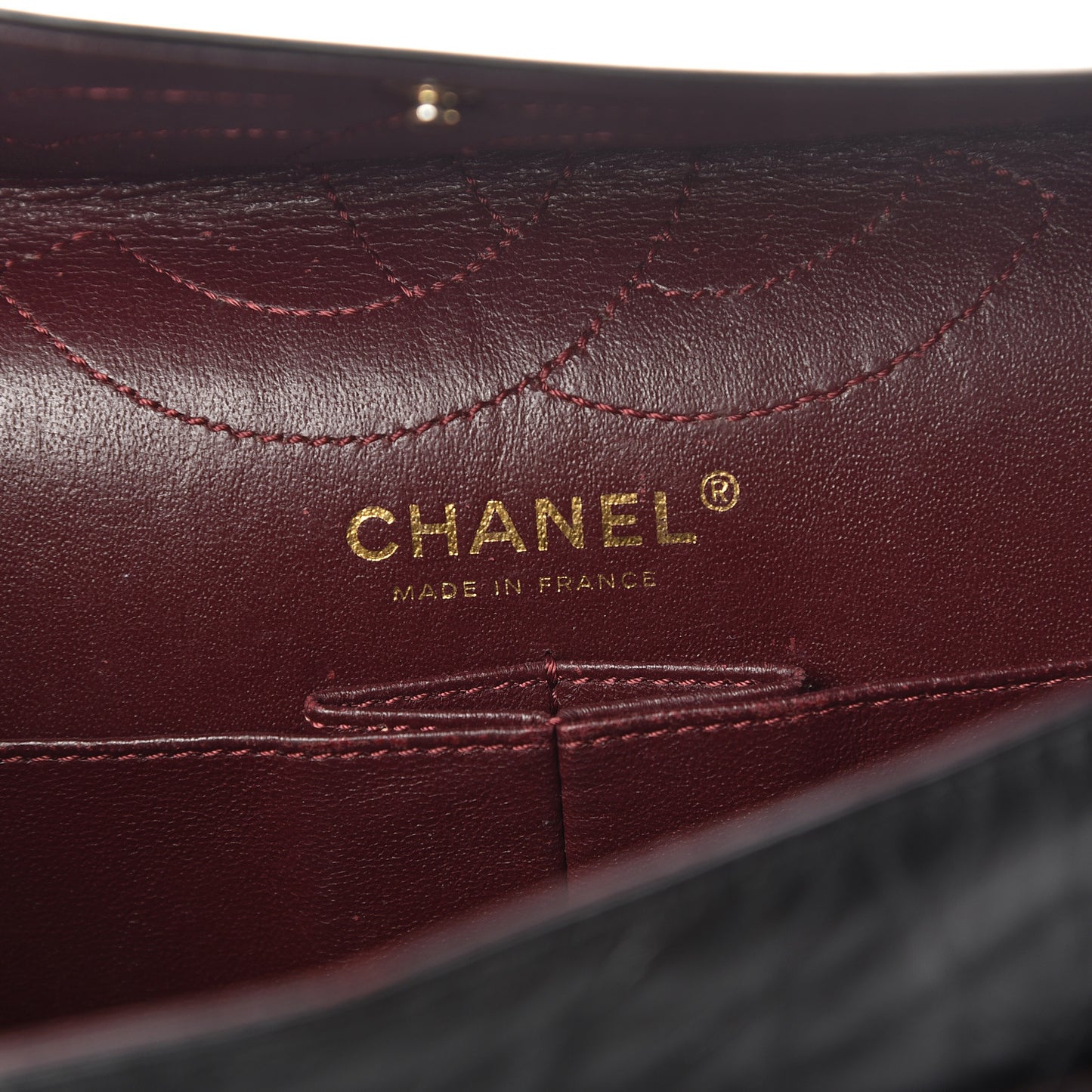 Aged Calfskin Quilted 2.55 Reissue 226 Flap Black