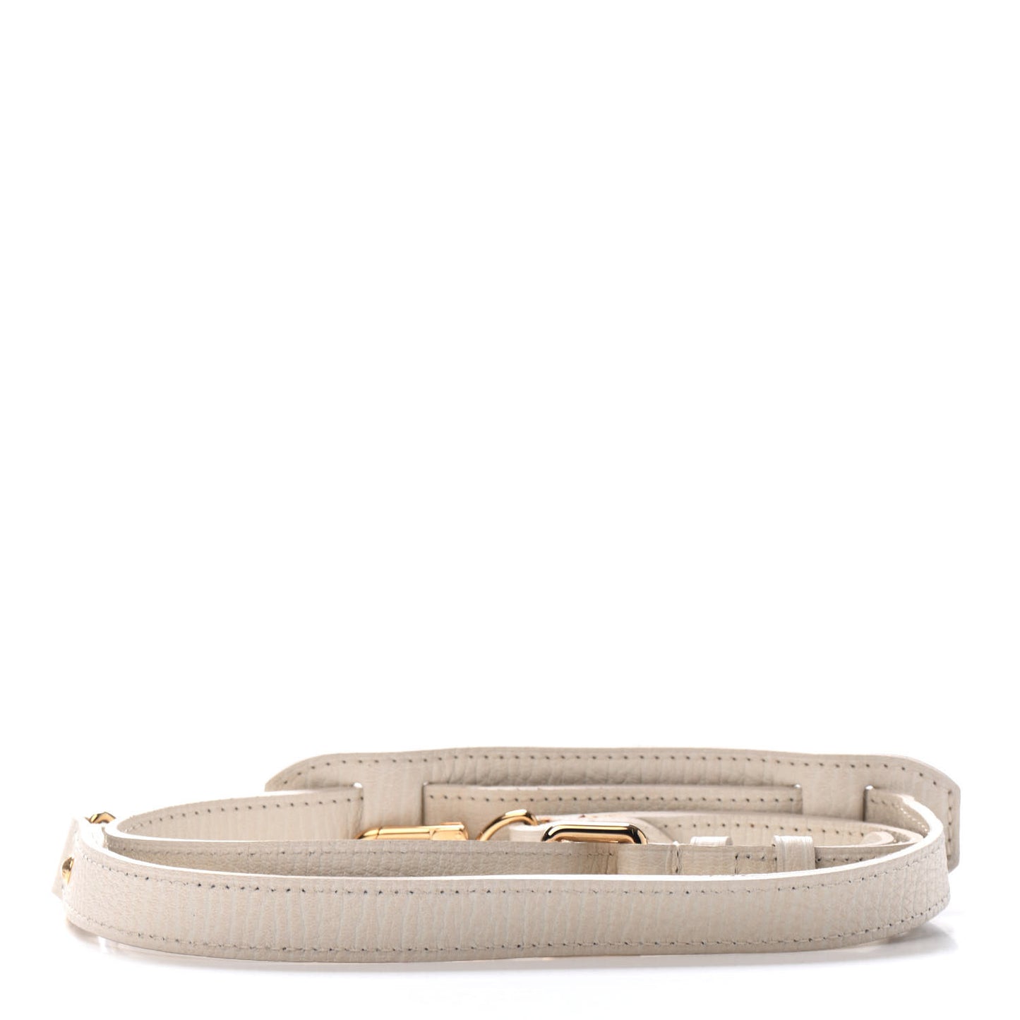 Calfskin 16mm Adjustable Shoulder Strap Creme