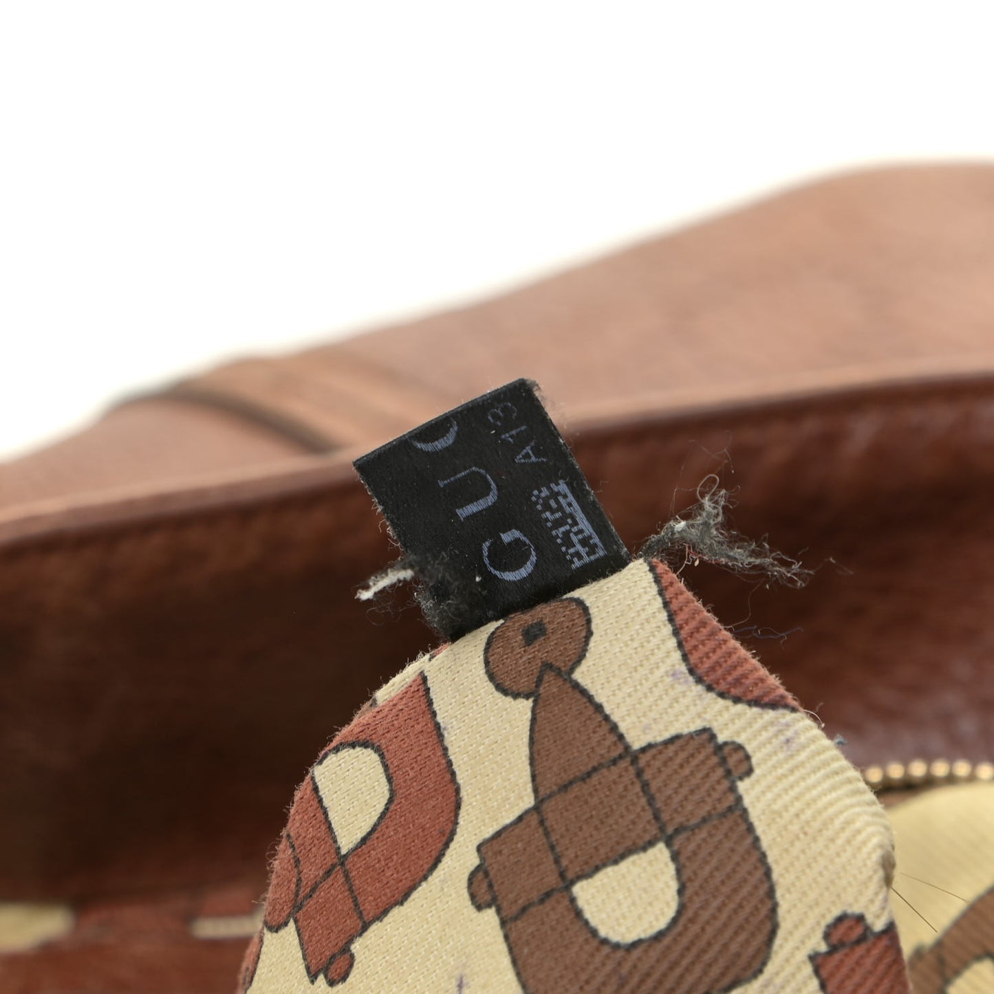 Calfskin Guccissima Trim Large Signoria Hobo Brown