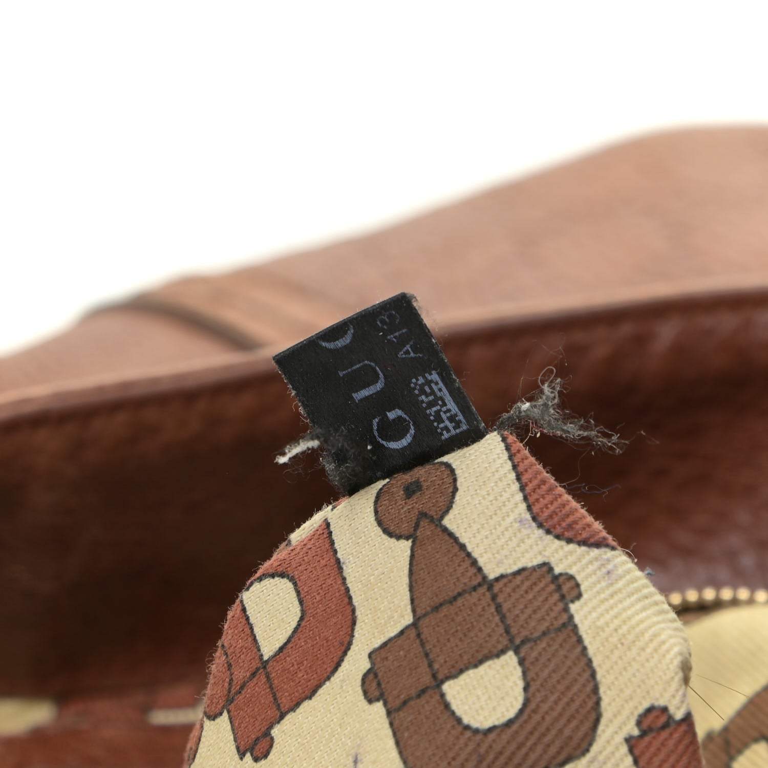 Gucci Calfskin Guccissima Trim Large Signoria Hobo Brown 7 of 23