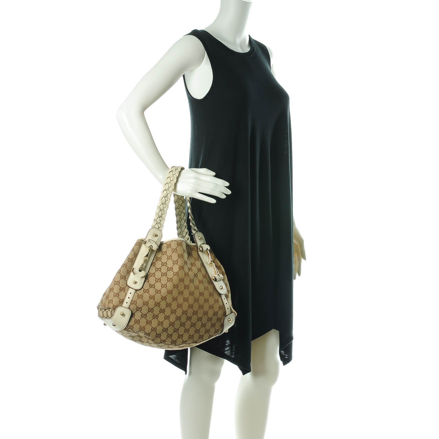 Gucci Monogram Small Pelham Shoulder Bag Off White 2 of 8