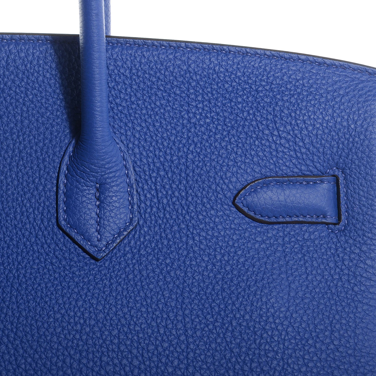 Hermes Togo Birkin 35 Bleu Electrique 7 of 29