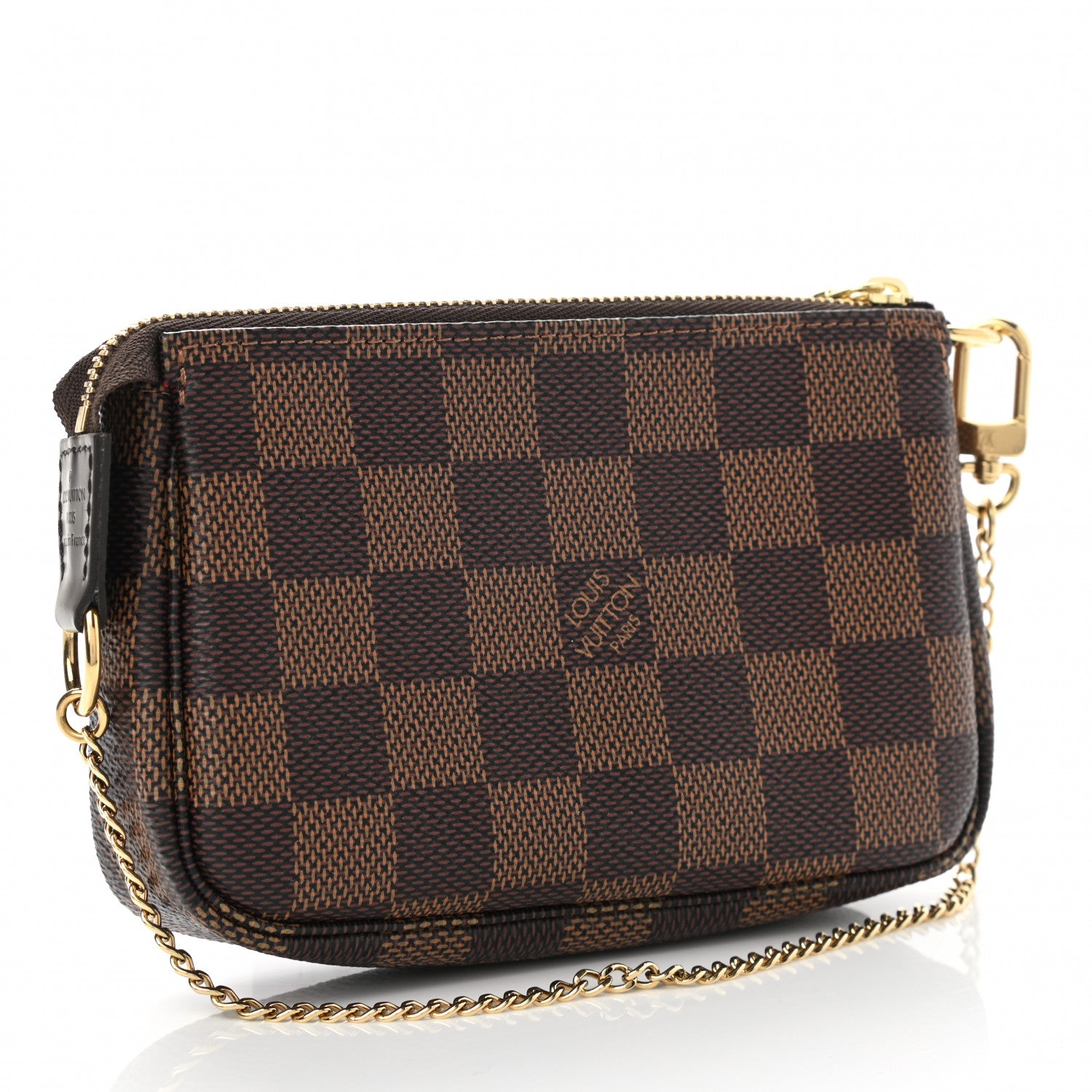 Louis Vuitton Damier Ebene Mini Pochette Accessories 3 of 7