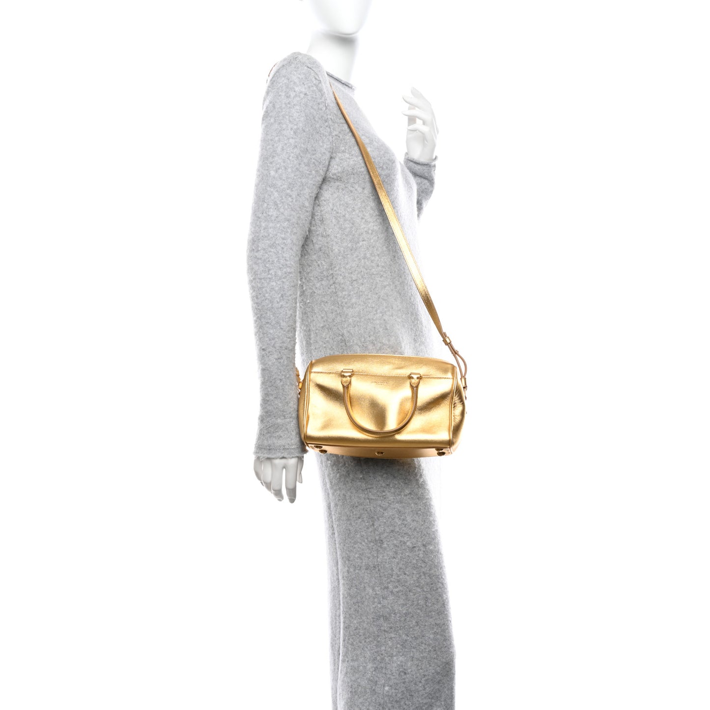 Calfskin Classic Baby Duffle Gold