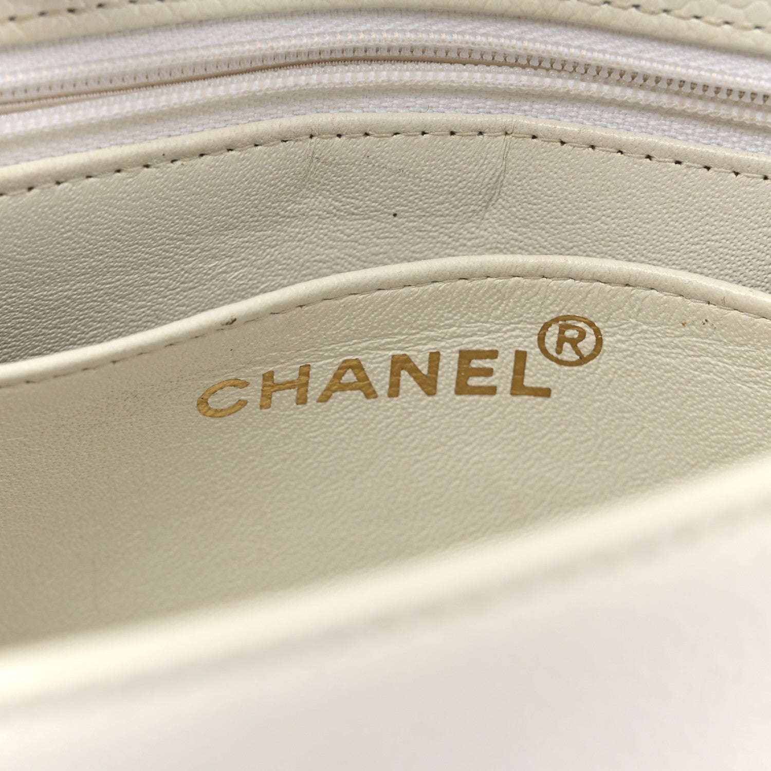 Chanel Caviar Top Handle Kelly Flap White 12 of 21