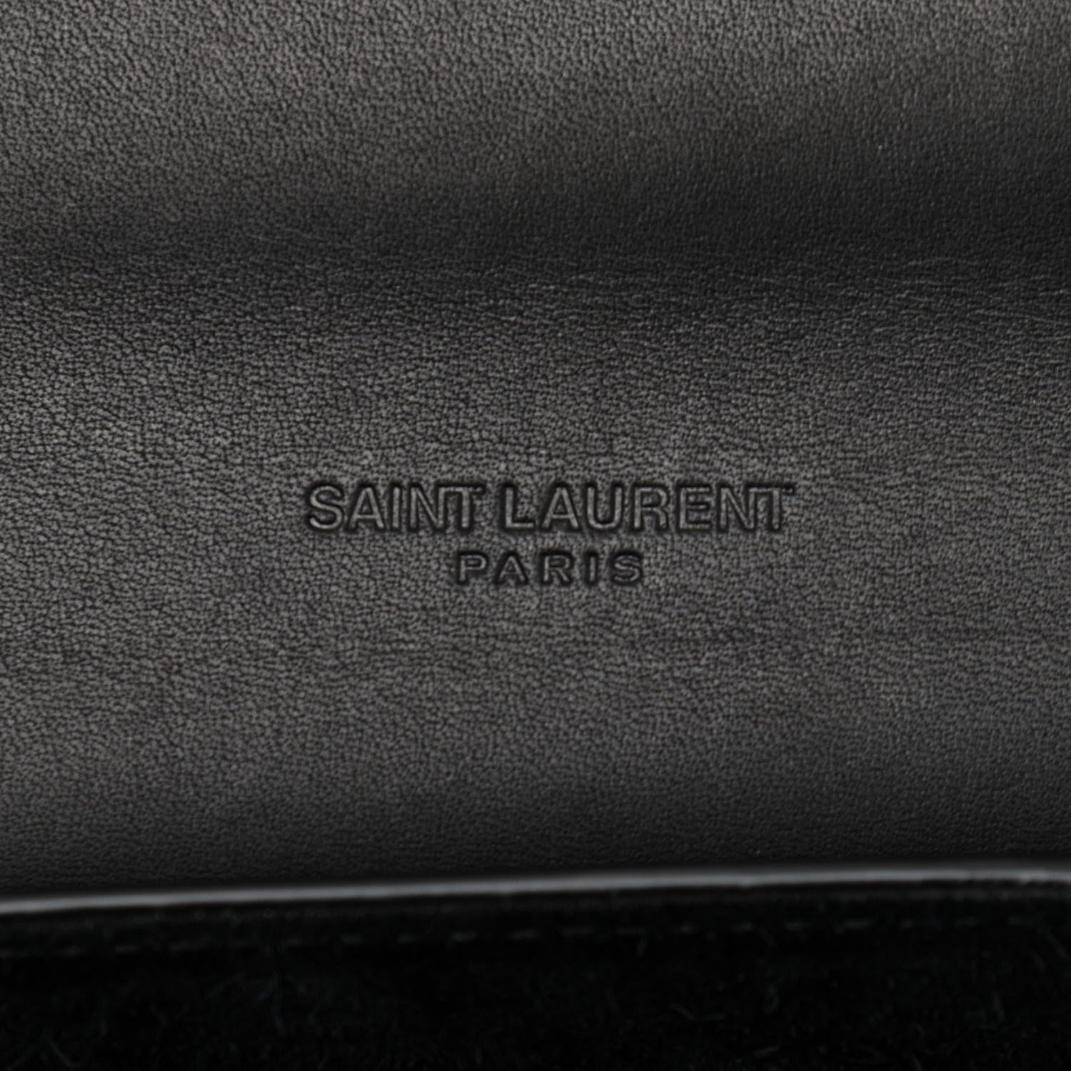 Saint Laurent Pony Hair Calfskin Leopard Print Monogram Medium Kaia Satchel Black 6 of 14