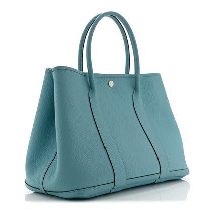 Hermes Vache Country Garden Party 36 MM Bleu Atoll 3 of 11
