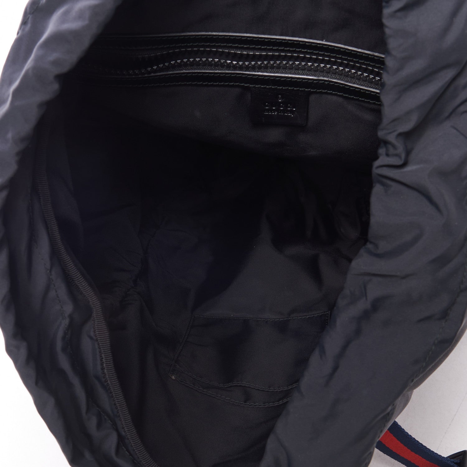 Gucci Techno Canvas Web Double Buckle Backpack Black 4 of 9