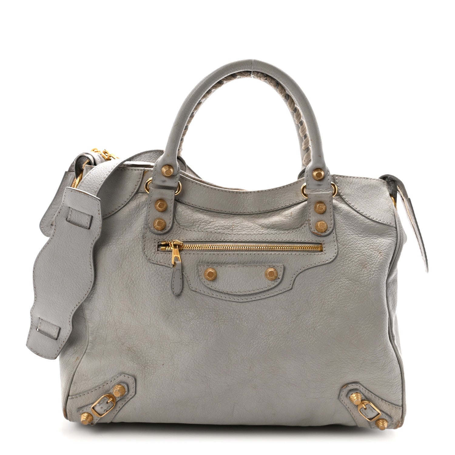 Balenciaga Chevre Giant 12 Gold Hardware Hamilton Velo Gris Ciment 1 of 15
