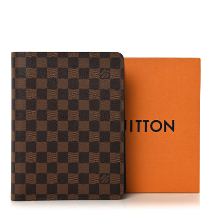 Louis Vuitton Damier Ebene Desk Agenda Cover 9 of 9