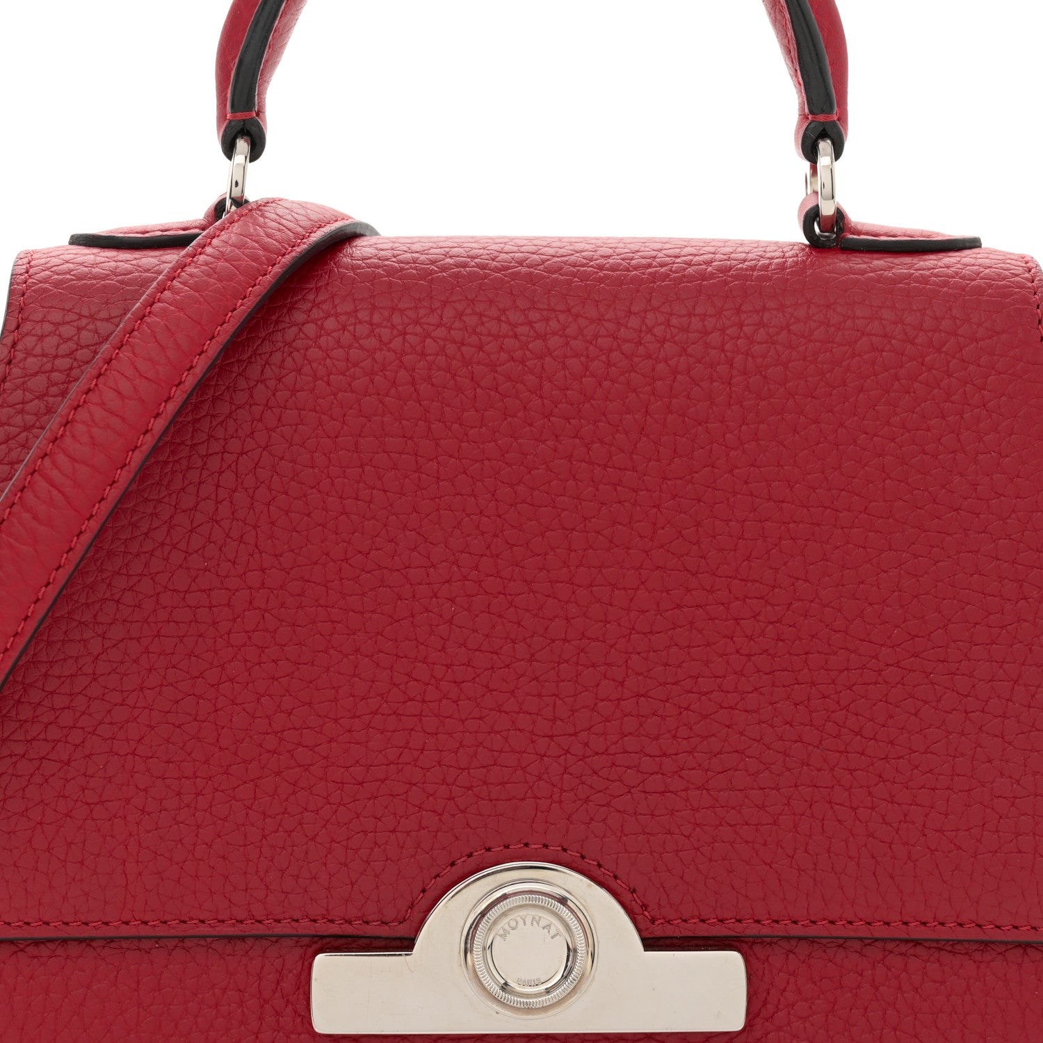 Moynat Taurillon Blush Rejane BB Red 7 of 9