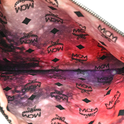 MCM Metallic Galaxy Visetos Medium Project Reversible Shopper Tote Black Multicolor 10 of 23