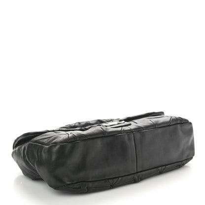Chanel Lambskin Quilted Soft Squares Origami Flap Black 4 of 10