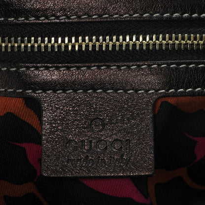 Gucci Monogram Mink Indy Small Top Handle Bag Metallic 7 of 7