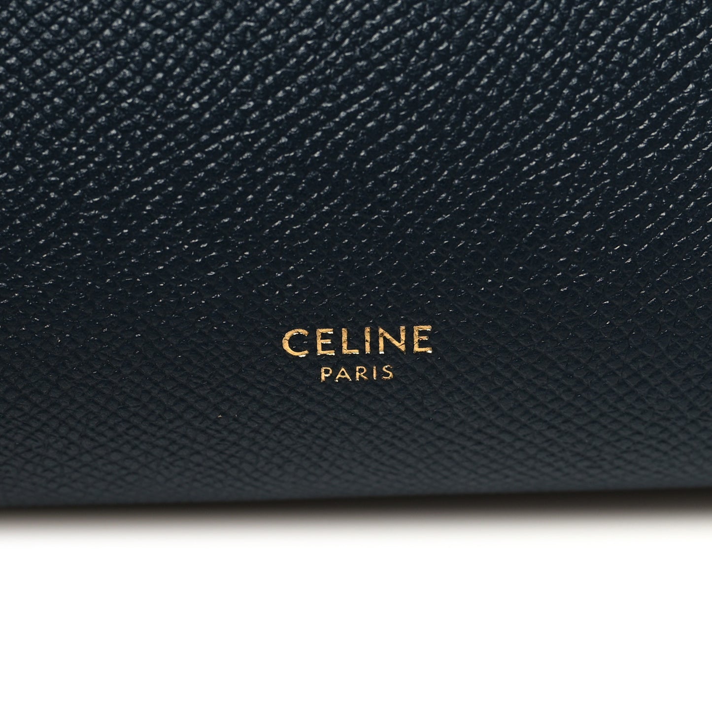 Grained Calfskin Nano Belt Bag Abyss Blue