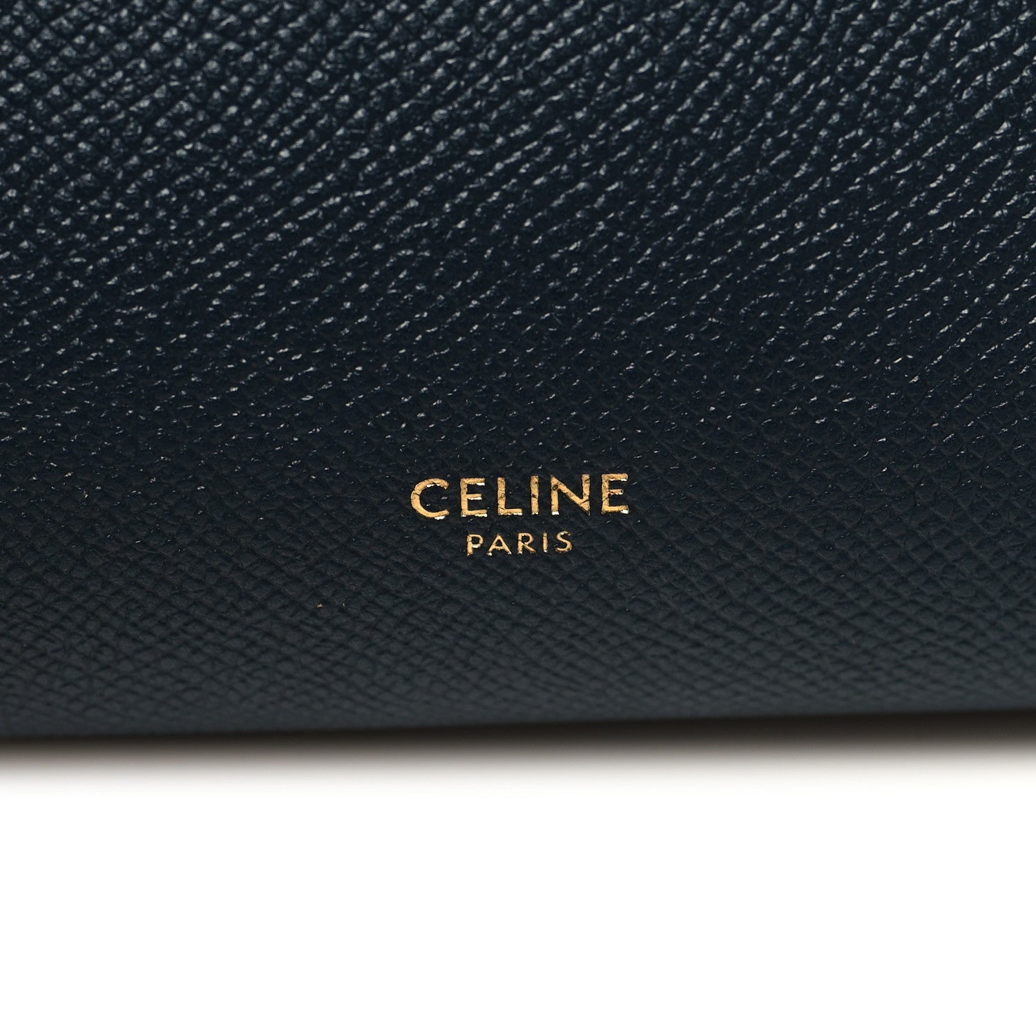 Celine Grained Calfskin Nano Belt Bag Abyss Blue 6 of 11