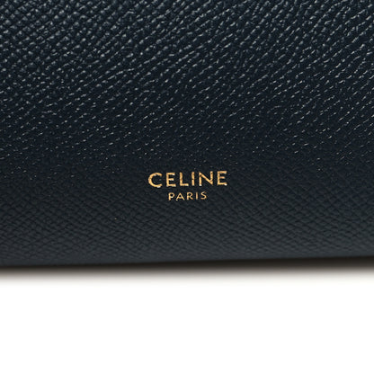 Celine Grained Calfskin Nano Belt Bag Abyss Blue 6 of 11