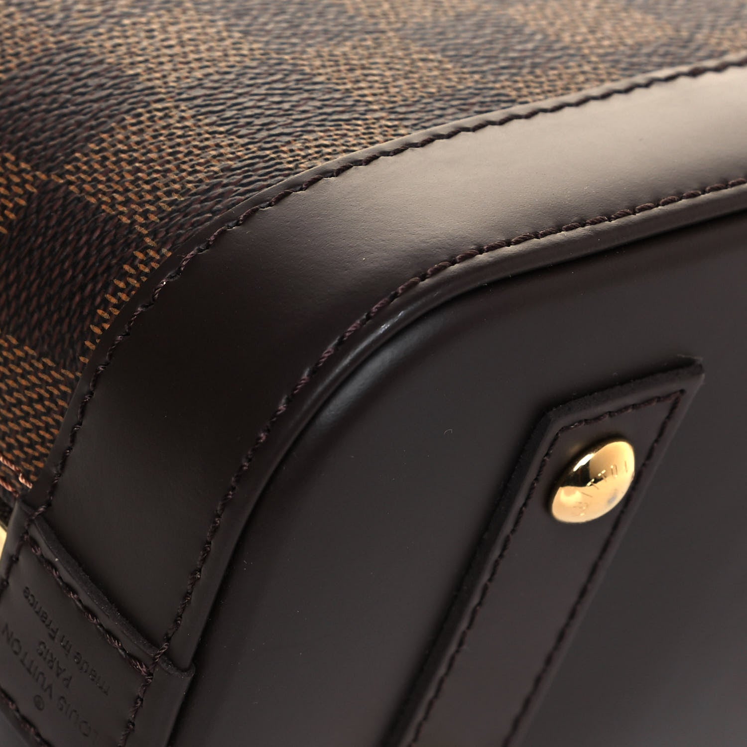 Louis Vuitton Damier Ebene Alma BB 10 of 12