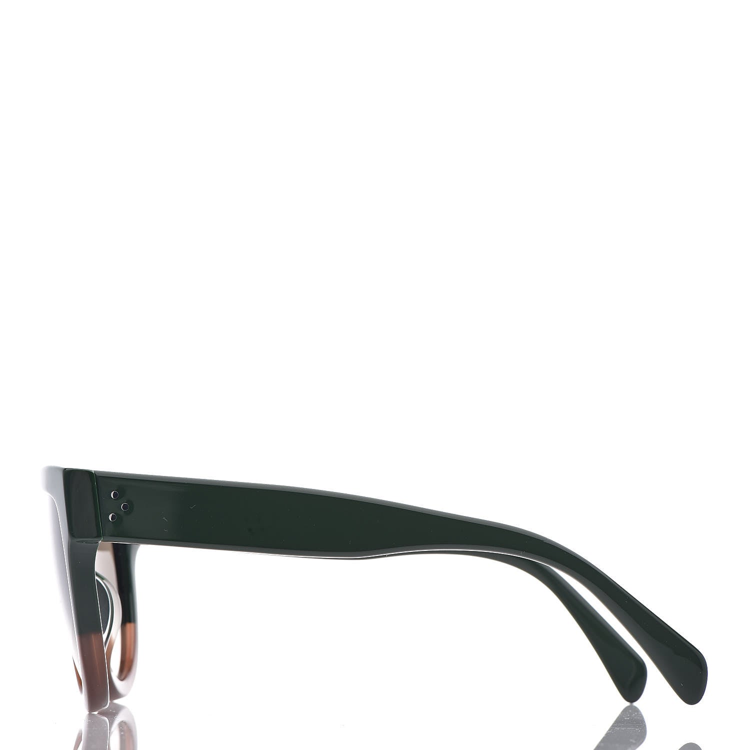 Celine Shadow Sunglasses CL 41026/S Green 3 of 7