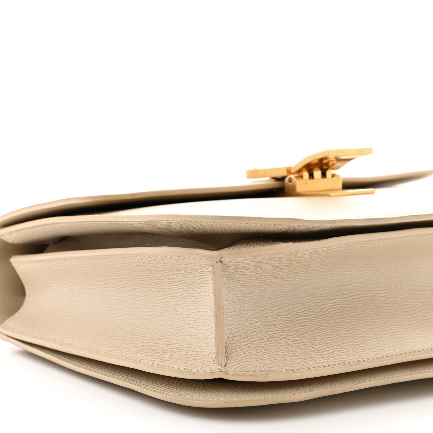 Box Calfskin Medium Classic Box Bag Linen