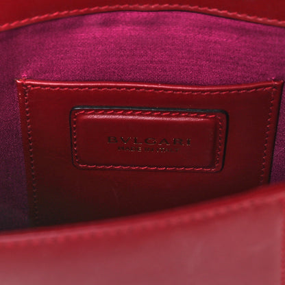 Bulgari Calfskin Serpenti Forever Crossbody Bag Dark Red 5 of 10