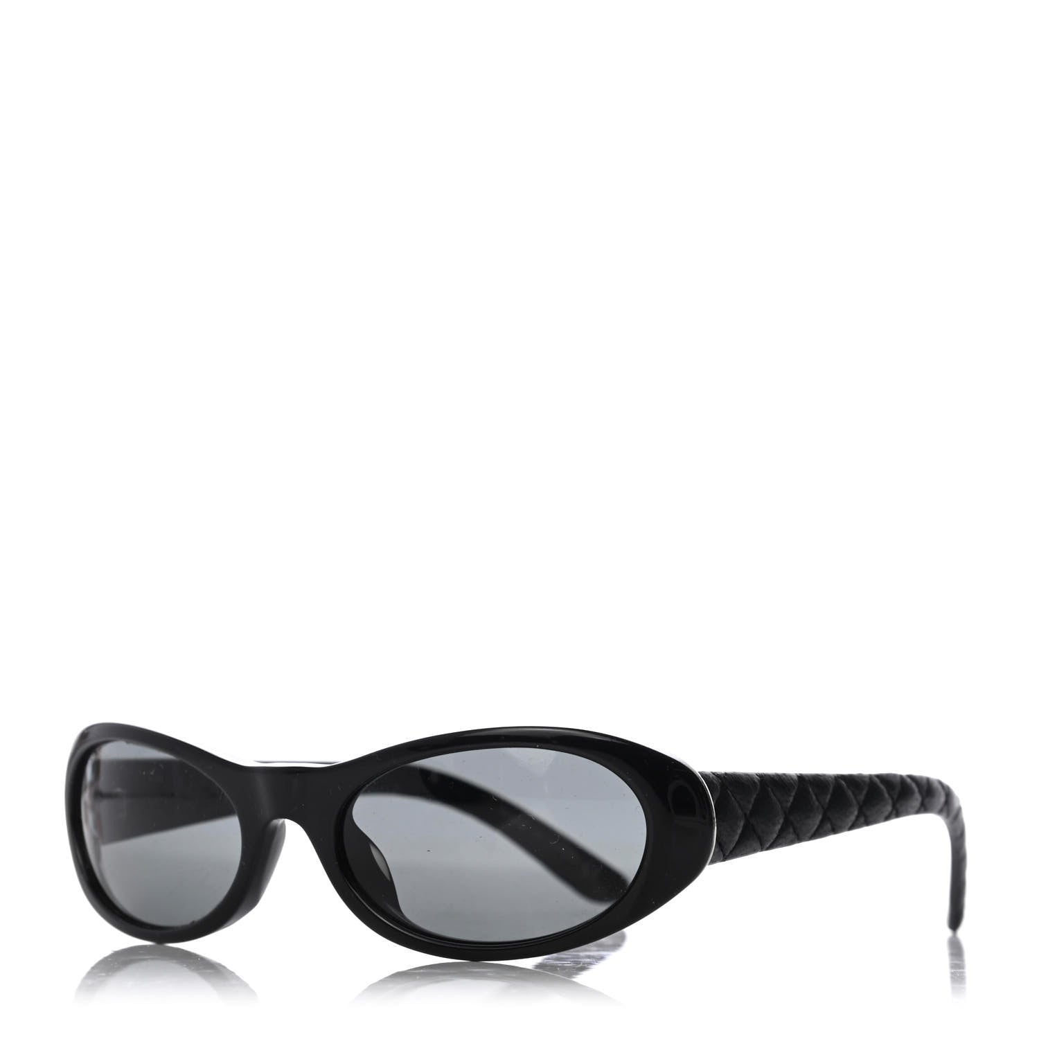Chanel Lambskin Quilted CC Sunglasses 5129-Q Black 1 of 9
