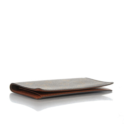 Louis Vuitton Monogram Simple Checkbook Holder Wallet Cover 4 of 7