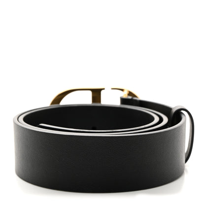 Christian Dior Calfskin CD Belt 70 28 Black 2 of 6