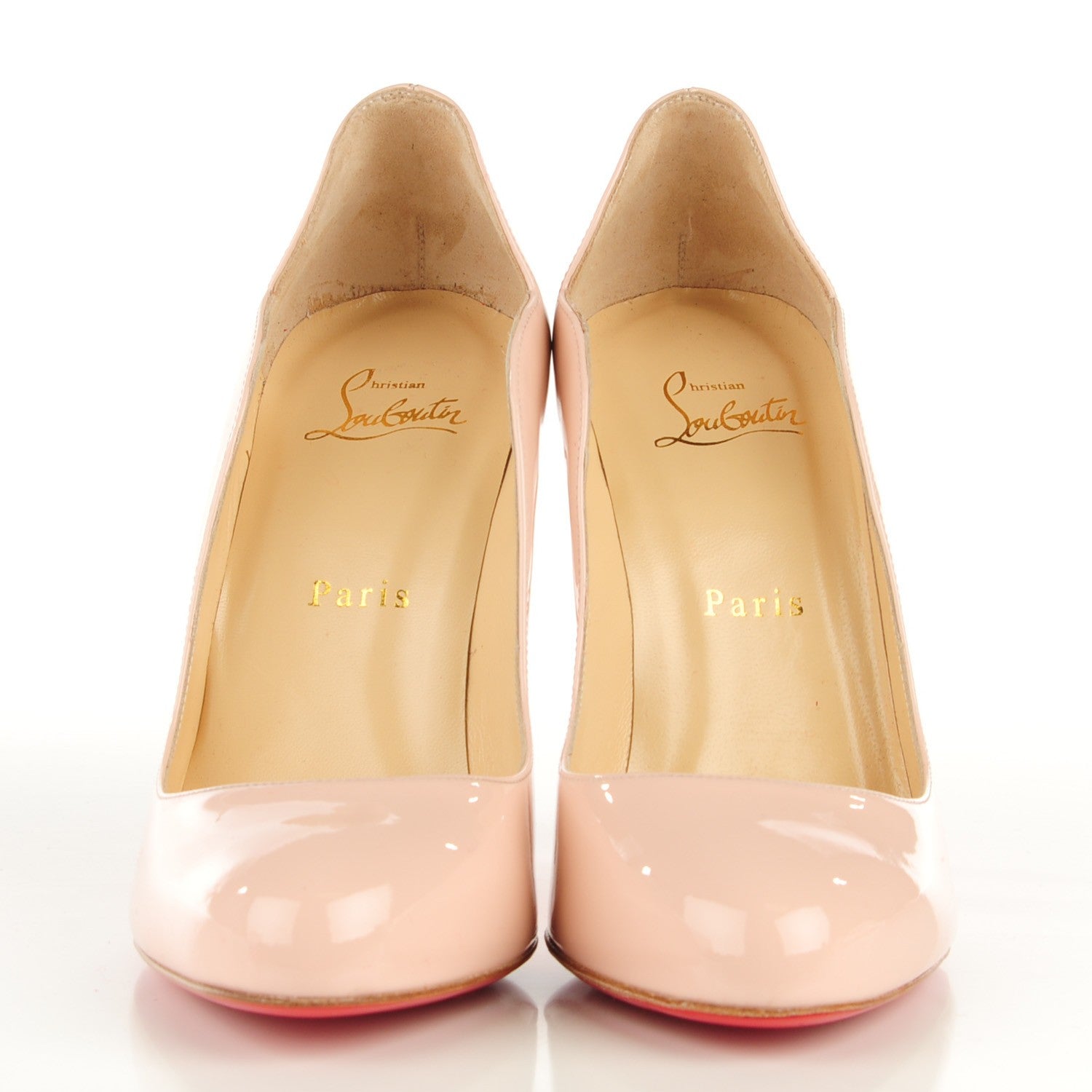 Christian Louboutin Patent Wawy Dolly 120 Pumps 38 Ballerina 2 of 7