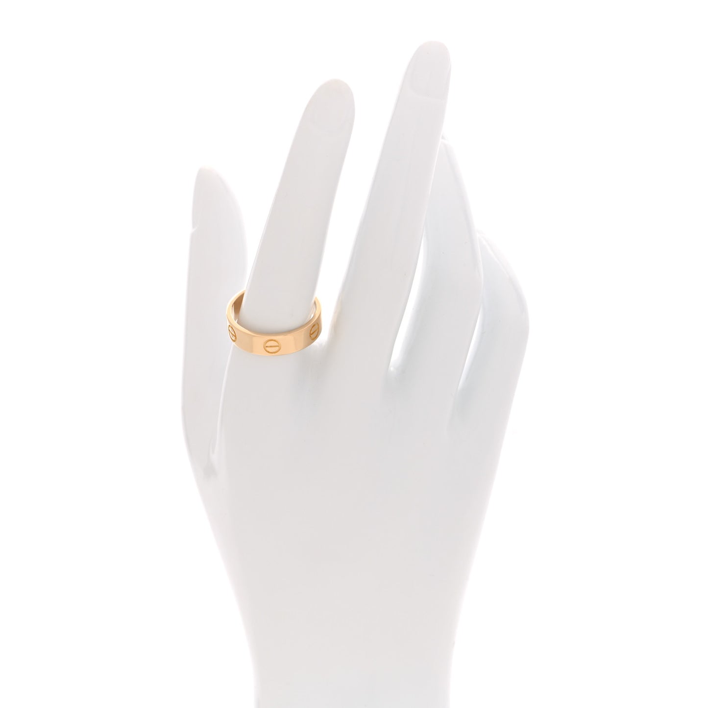 18K Yellow Gold 5.5mm LOVE Ring 59 8.75
