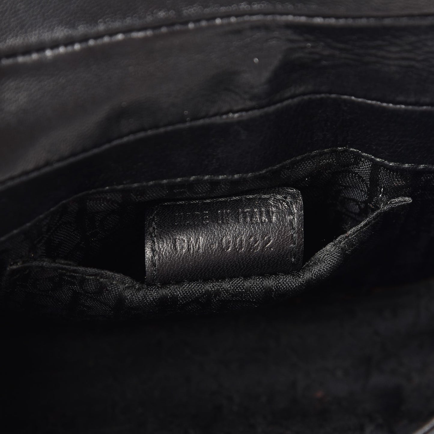 Lambskin Admit It Clutch Black