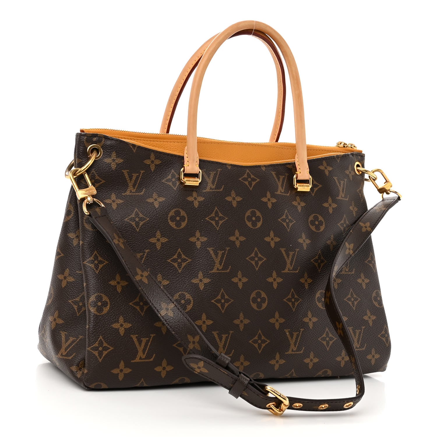 Louis Vuitton Monogram Pallas Safran 3 of 10